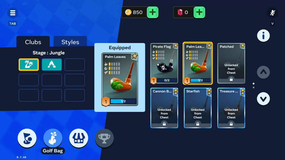 Smash Golf gameplay still